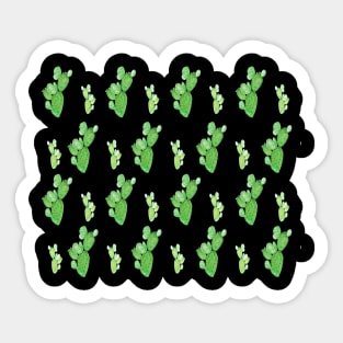 cactus and more cactus Sticker